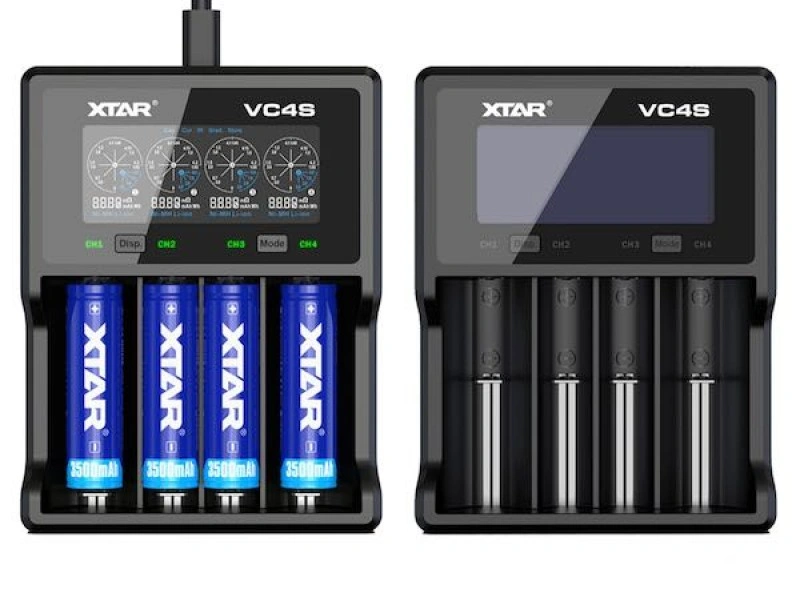 Xtar VC4S - USB Ladegerät für Li-Ion Akkus